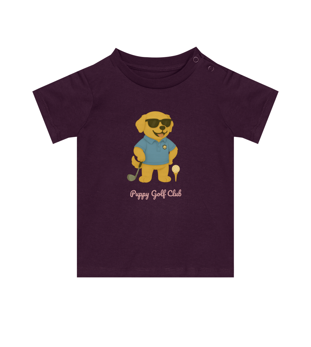 Puppy in Polo Golfing - Puppy Golf Club