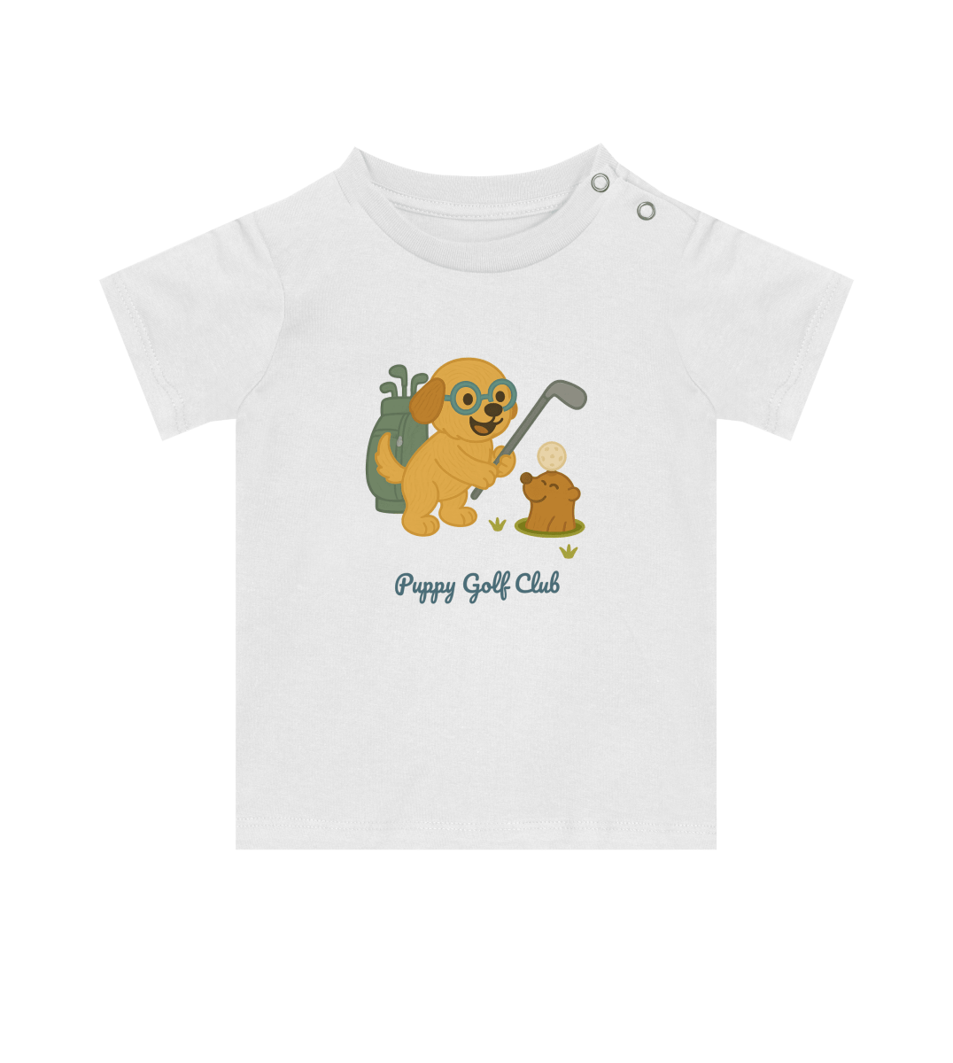 Puppy & Mole Golfing - Puppy Golf Club