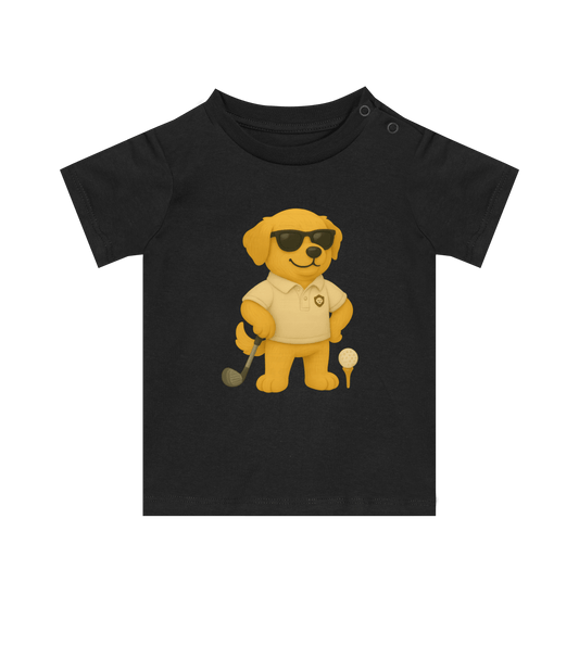 Cool Puppy Golfing - Baby Tee - Puppy Golf Club