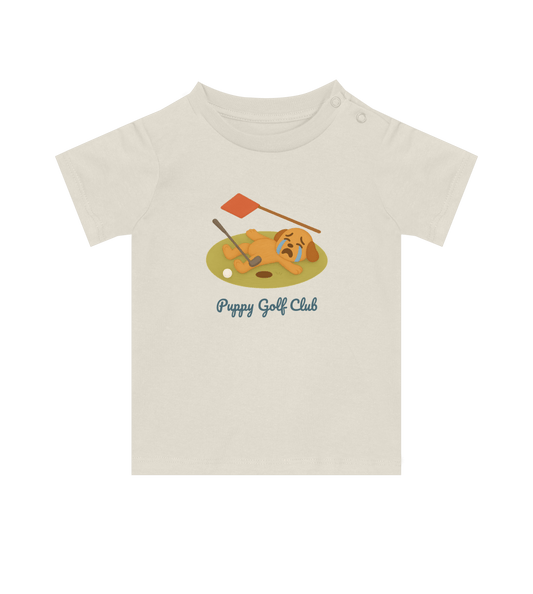 Crying Puppy Golfing - Puppy Golf Club