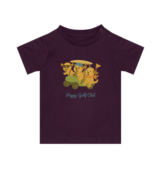Puppy Golf Cart - Baby Tee - Puppy Golf Club