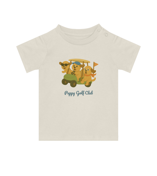 Puppy Golf Cart - Baby Tee - Puppy Golf Club